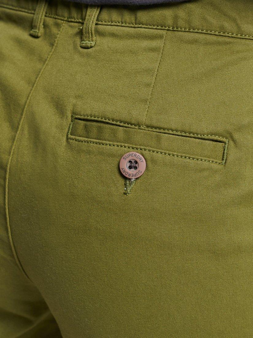 Superdry City Chino Shorts, Capulet Olive, 6