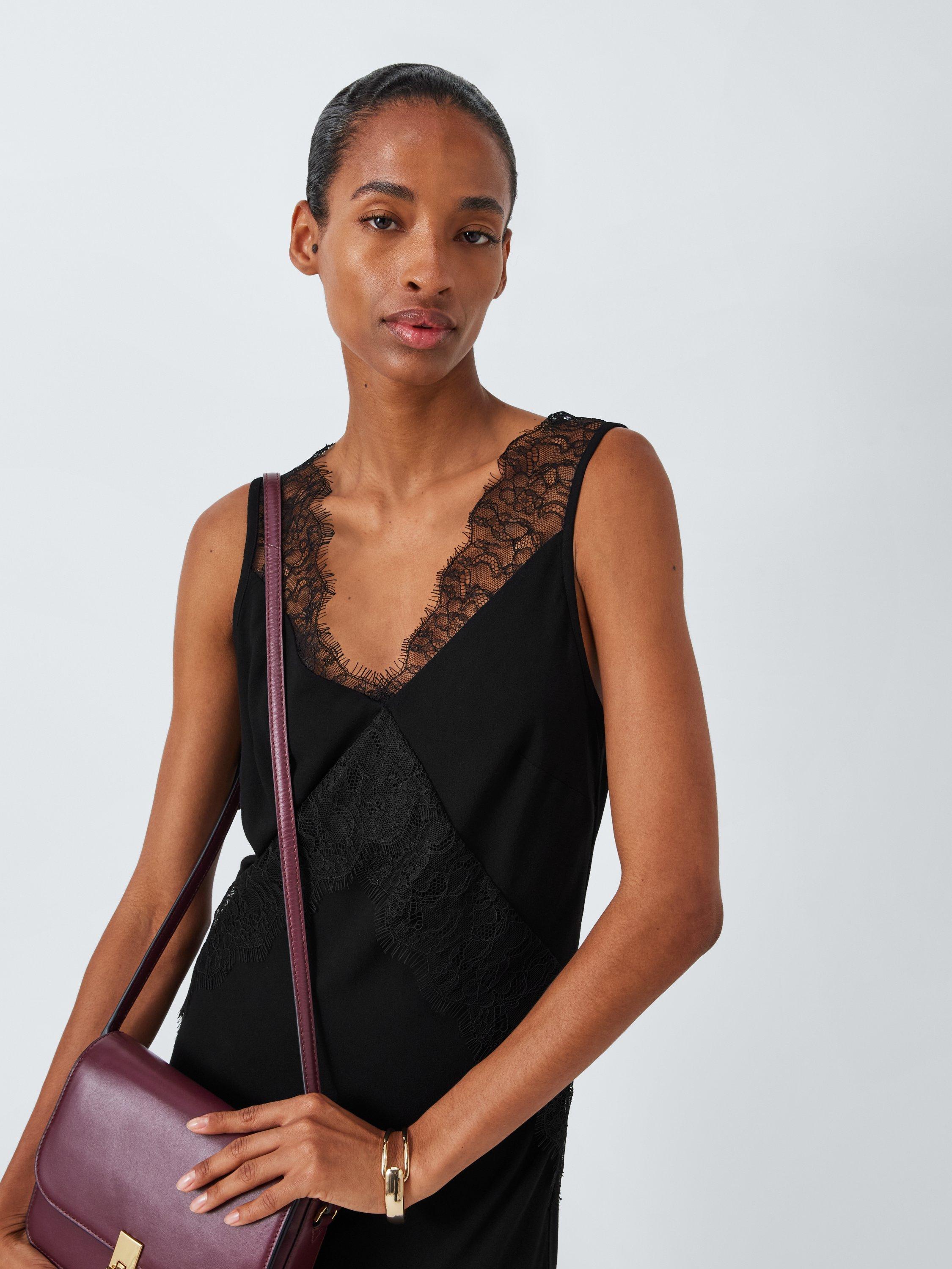 John Lewis Lace Slip Midaxi Dress