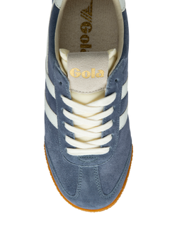 Gola Classics Elan Suede Lace Up Trainers - view 2, Moonlight