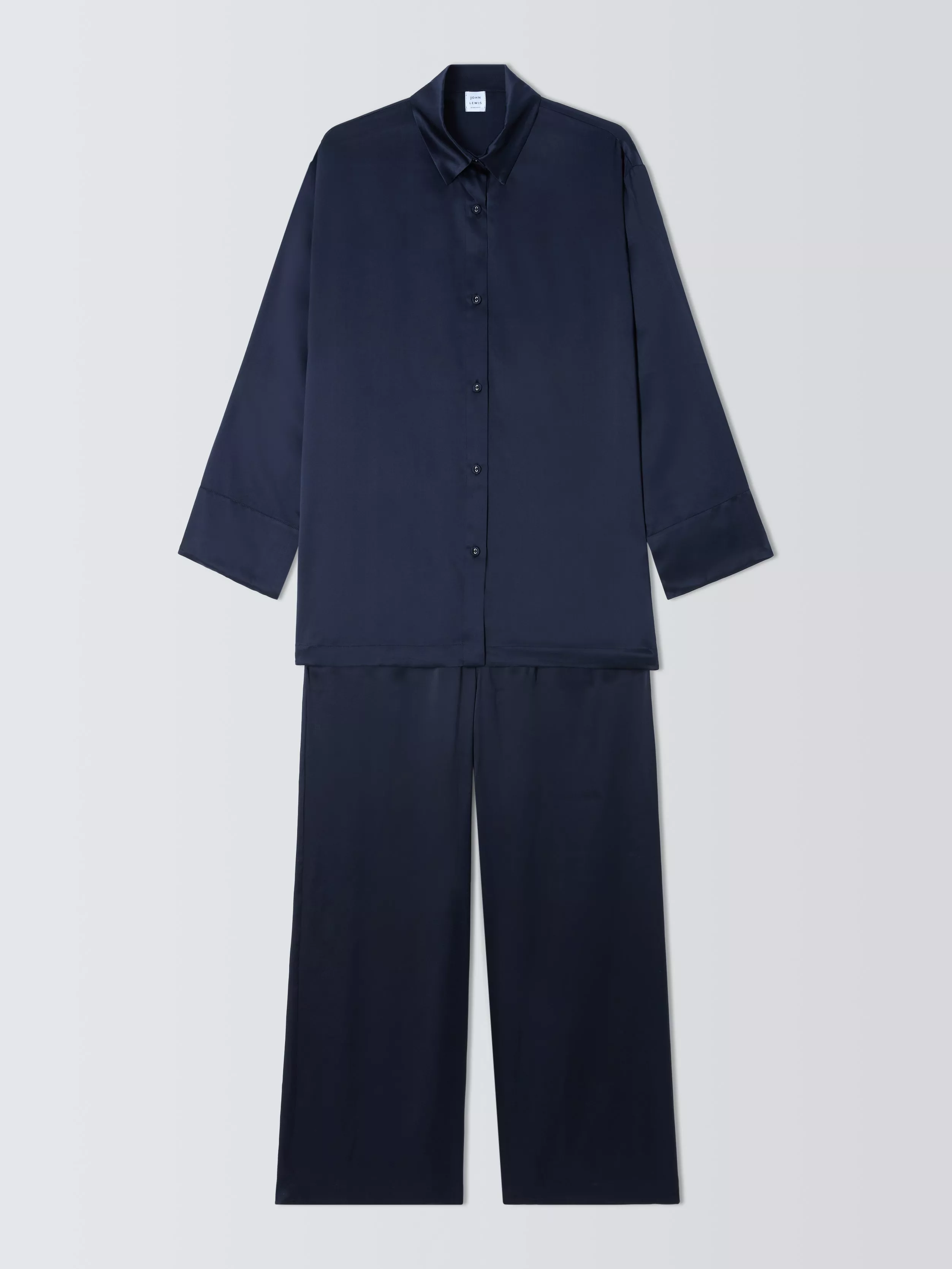 John Lewis Relaxed Silk Pyjama Set