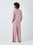 John Lewis Modal Rich Henley Wide Leg Pyjama Set