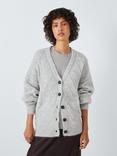 AND/OR Storm Pointe Wool Blend Cardigan, Light Grey