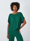 John Lewis Willow Pyjama Top, Evergreen