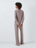 John Lewis Aria Modal Pyjama Set, Mocha