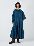 AND/OR Jessie Tiered Shirt Maxi Dress, Blue