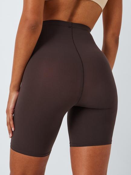 John Lewis Smoothing Shorts - view 2, Chocolate