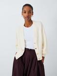 John Lewis Soft Cotton Blend V-Neck Cardigan