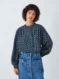 AND/OR Jobelle Block Print Shirt, Blue/Multi