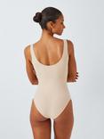 John Lewis Smoothing Sleeveless Bodysuit, Almond