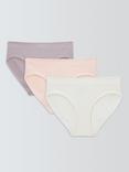 John Lewis Seamless Bikini Briefs, Pack of 3