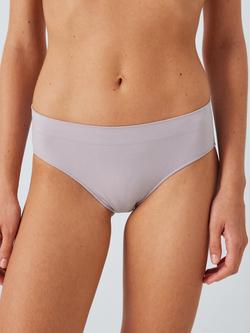 John Lewis Seamless Bikini Briefs, Pack of 3 - view 2, Neutral/Multi