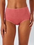 John Lewis Full Briefs, Pack of 5, Marl Pink/Multi