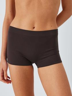 John Lewis Seamless Short Knickers, Pack of 3, Greens/Multi - view 2, Greens/Multi