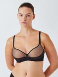 John Lewis Natalia Mesh Spacer Bra, Black