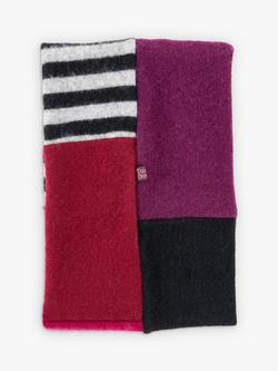 Celtic & Co. Recycled Cashmere Neckwarmer, Mixed Reds, Mixed Reds