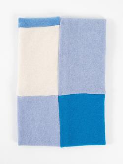 Celtic & Co. Recycled Cashmere Neckwarmer,  Mixed Blues, Mixed Blues