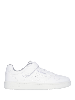 Skechers Quick Street Low Top Trainers, White
