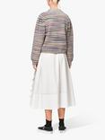 nué notes Jude Striped Crew Neck Jumper, Multi