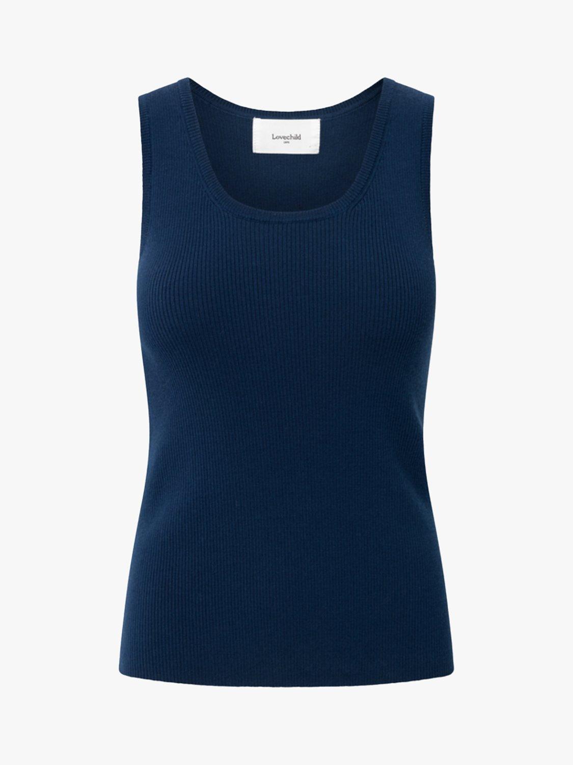 Product image 4 of 6, which shows Lovechild 1979 Karla Merino Wool Top, Total Eclipse, S