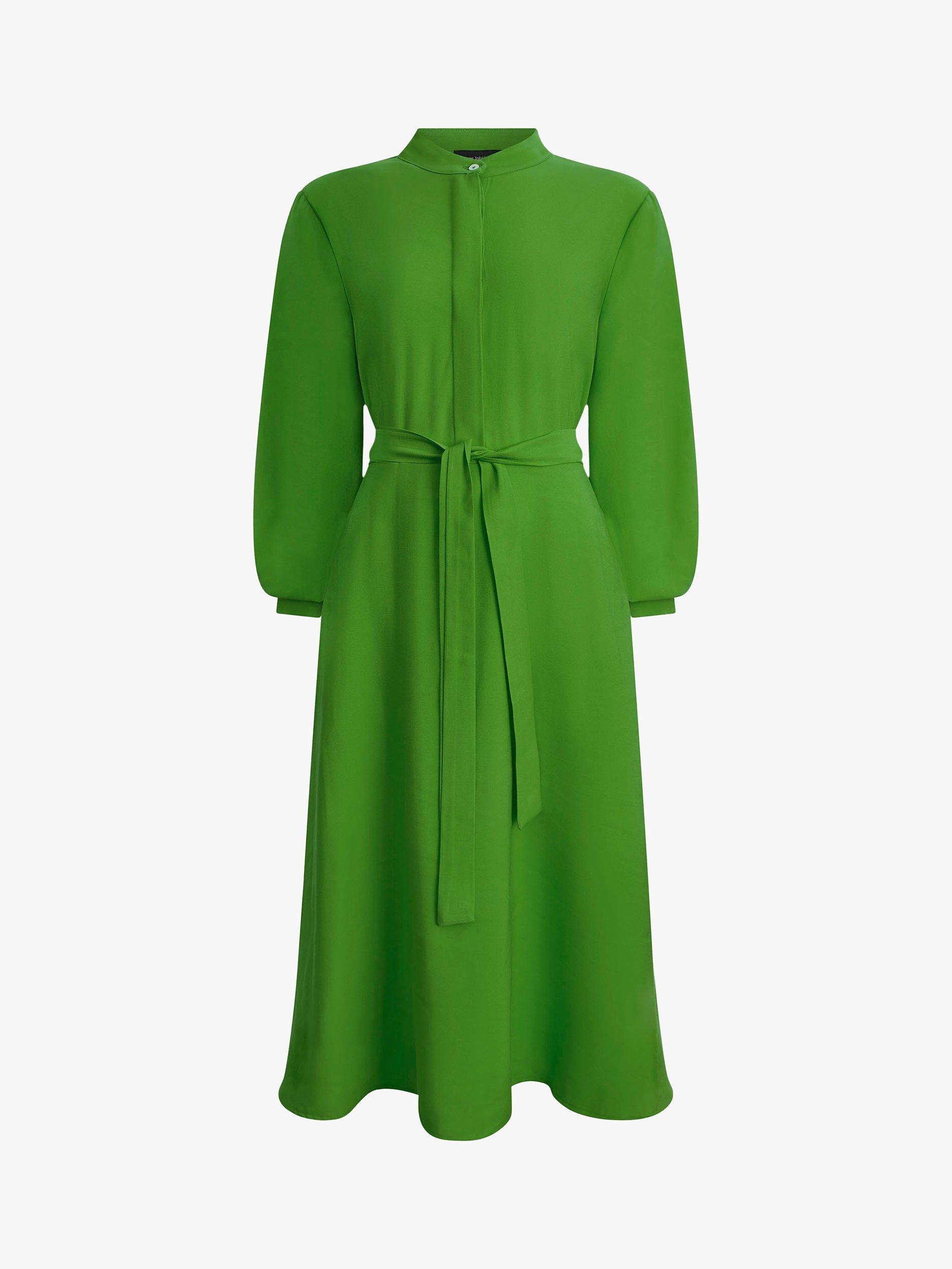 Product image 5 of 5, which shows James Lakeland Roll Sleeve Midi Dress, Green, 8
