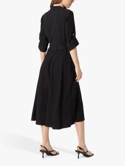 James Lakeland Roll Sleeve Midi Dress - view 2, Black
