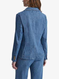 James Lakeland One Button Denim Jacket, Denim - view 2, Denim