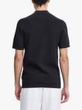 Casual Friday Karl Structured Zip Knit Polo Shirt