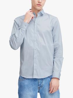 Casual Friday Palle Slim Fit Stretch Long Sleeve Shirt, Pale Blue