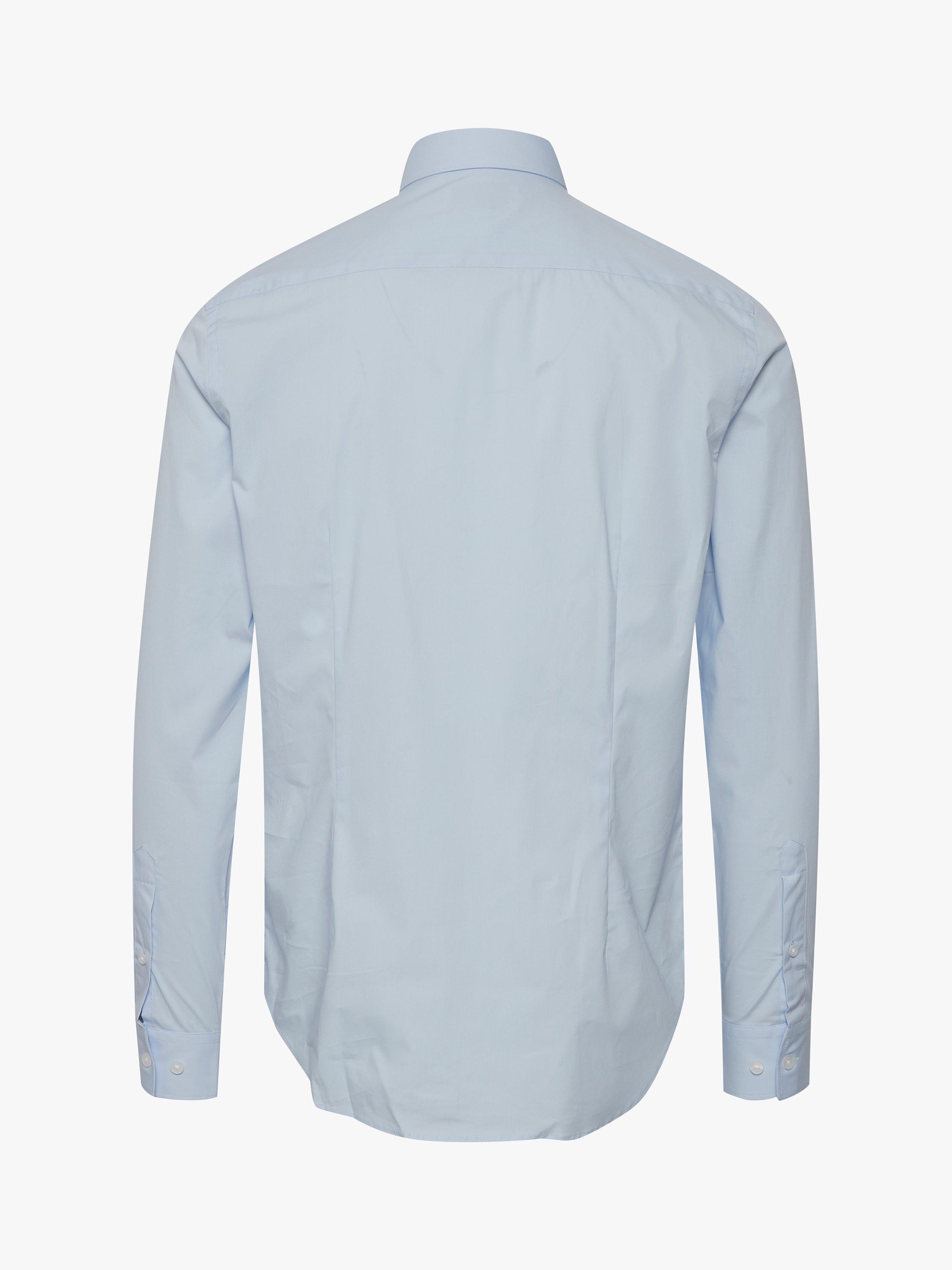 Product image 6 of 7, which shows Casual Friday Palle Slim Fit Stretch Long Sleeve Shirt, Pale Blue, S