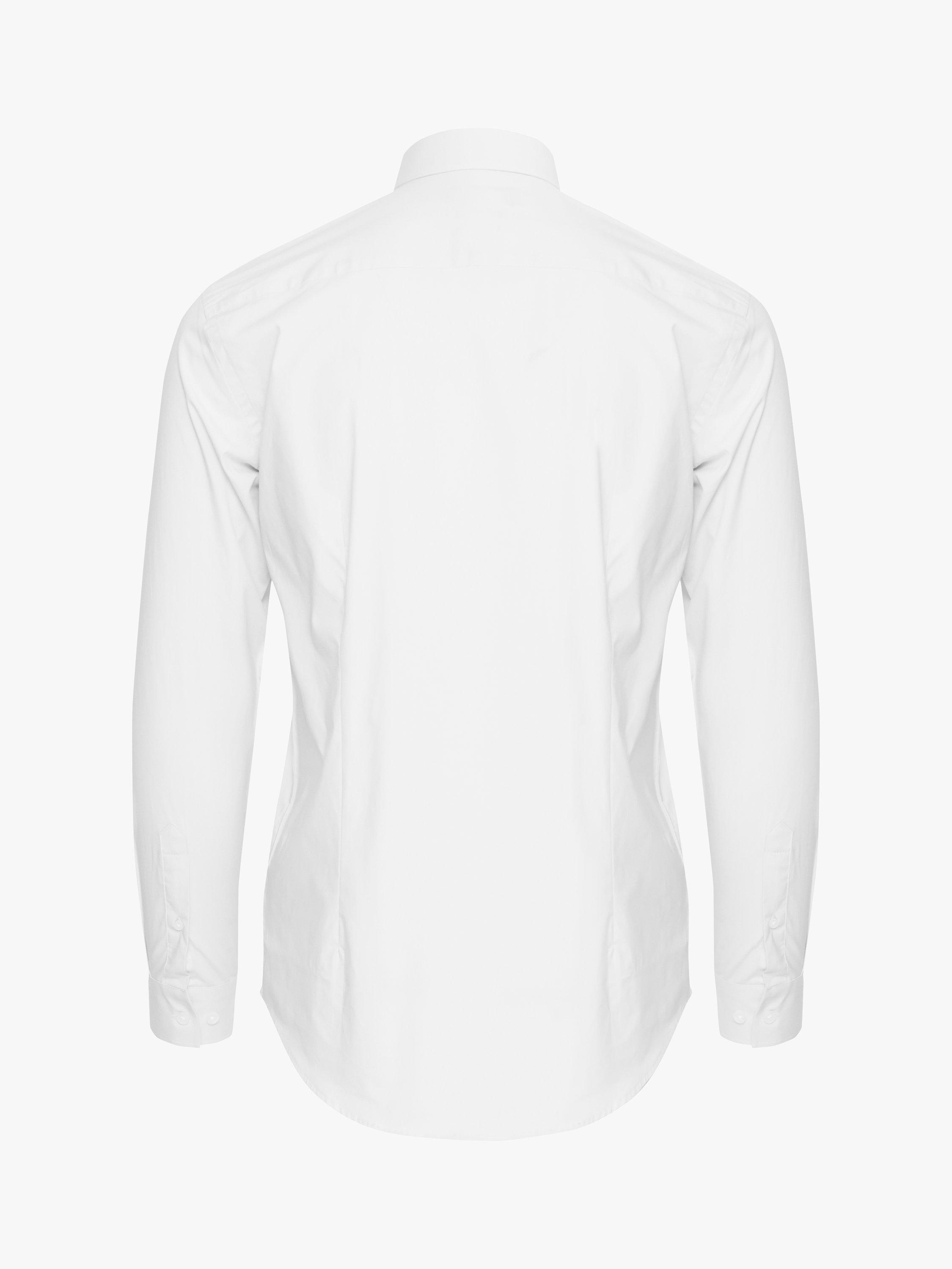 Product image 6 of 7, which shows Casual Friday Palle Slim Fit Stretch Long Sleeve Shirt, Bright White, S