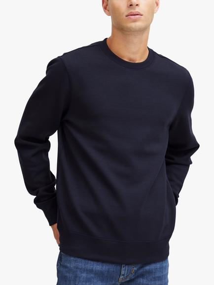 Casual Friday Sebastian Basic Crew Jumper, Dark Navy