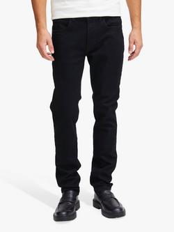 Casual Friday Ry Slim Fit Ultraflex Jeans, Black, Black