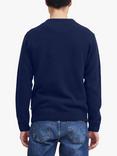 Casual Friday Karl Crew Neck Bounty Knit Jumper, Navy
