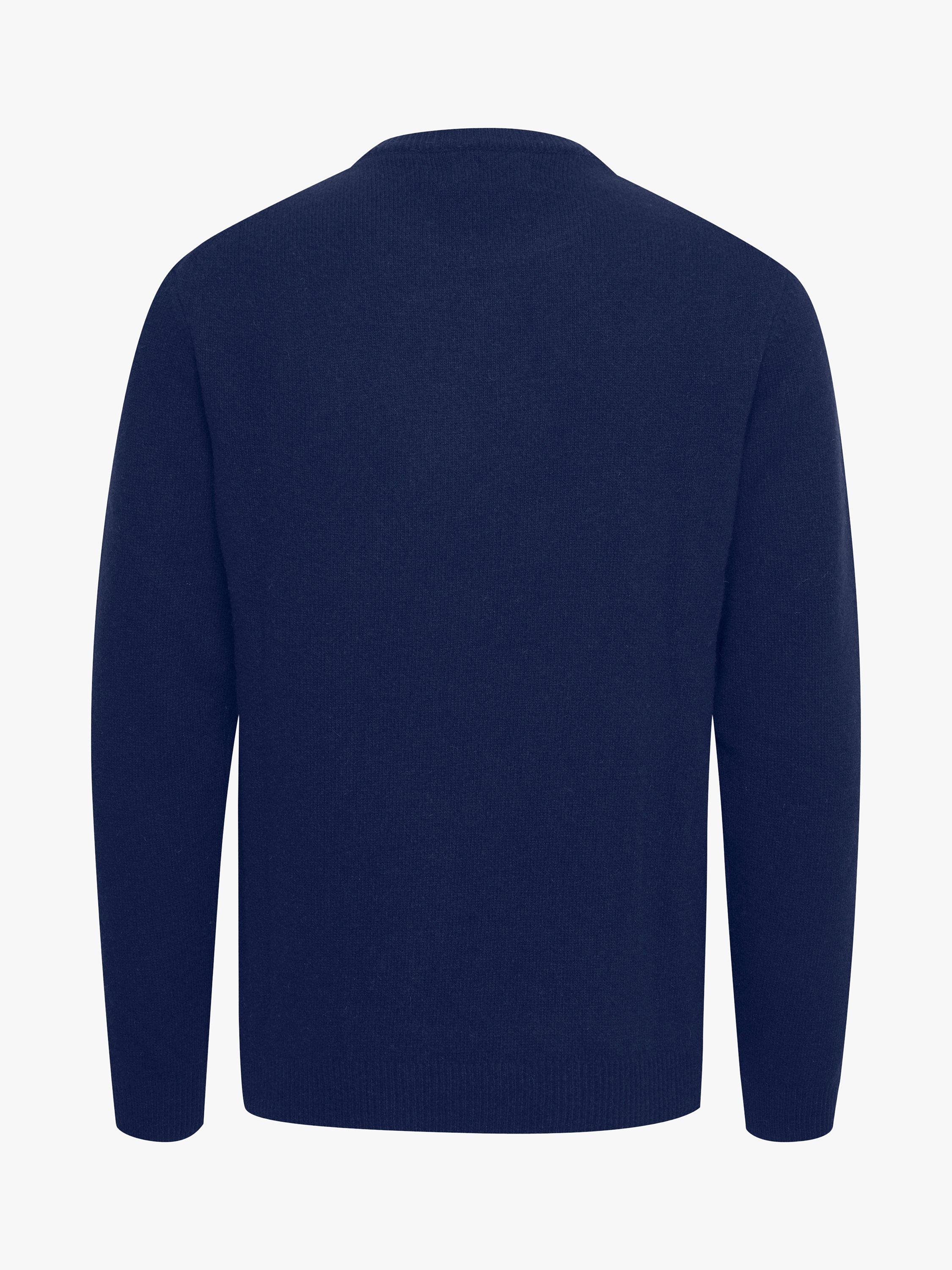Product image 6 of 7, which shows Casual Friday Karl Crew Neck Bounty Knit Jumper, Navy, S