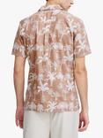 Casual Friday Anton Short Sleeve Palm Linen Shirt