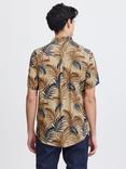 Casual Friday Anton Short Sleeve Leaf Print Shirt, Multi