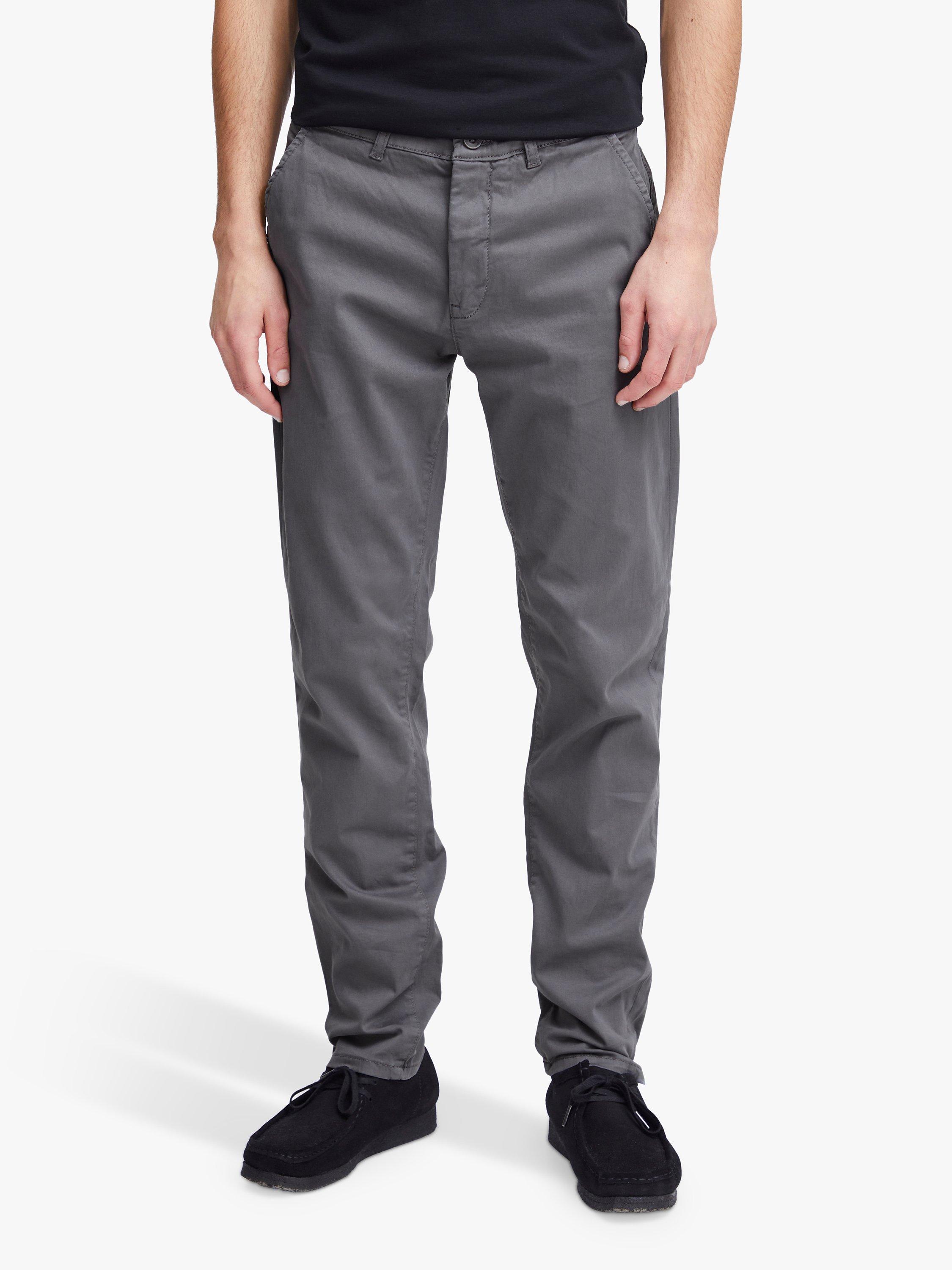 Product image 1 of 6, which shows Casual Friday Viggo Slim Fit Chino Trousers, Smoked Pearl Grey, 28R