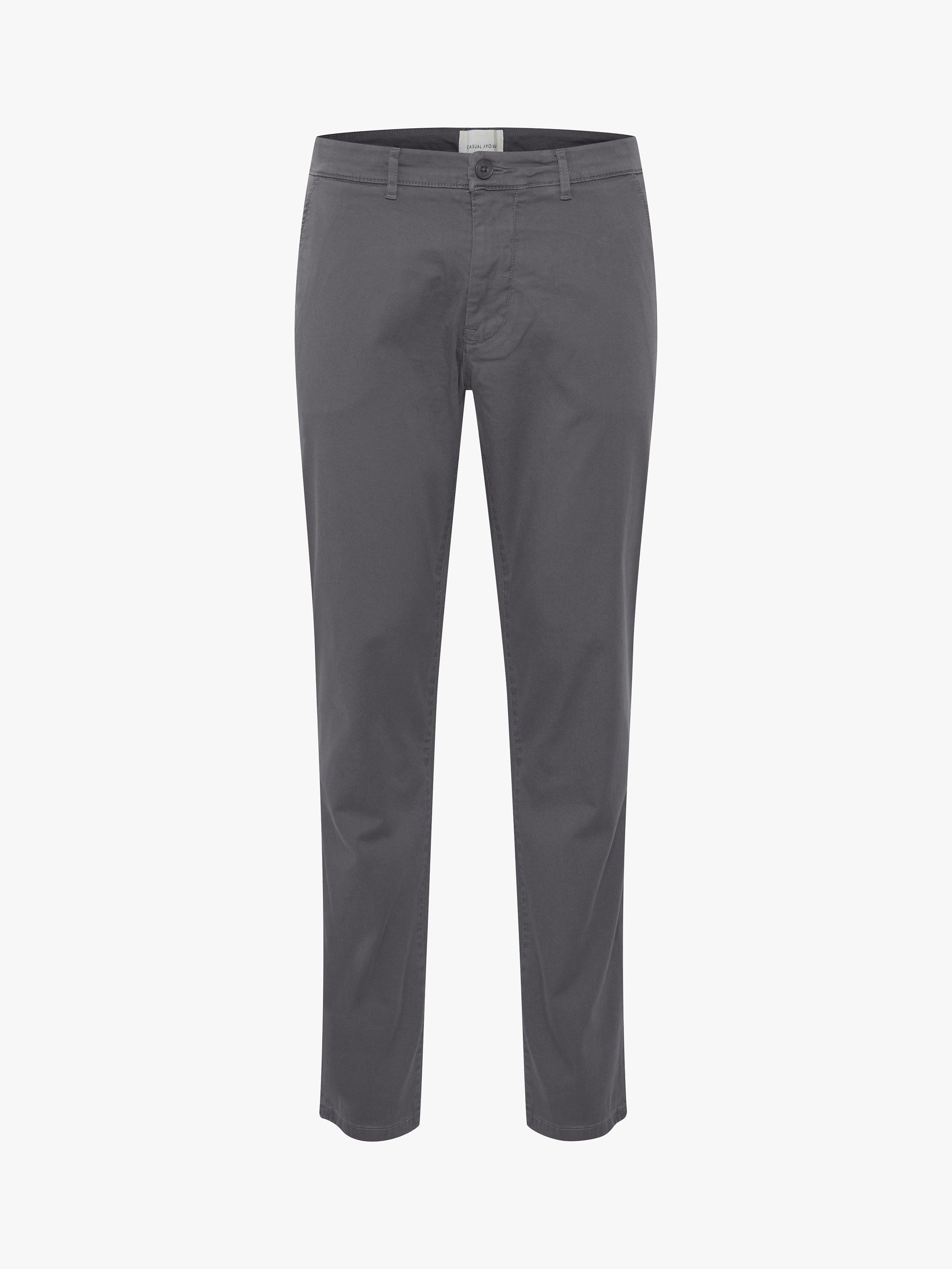 Product image 4 of 6, which shows Casual Friday Viggo Slim Fit Chino Trousers, Smoked Pearl Grey, 28R