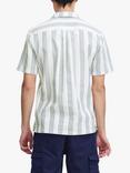 Casual Friday Anton Short Sleeve Stripe Resort Shirt, White/Multi