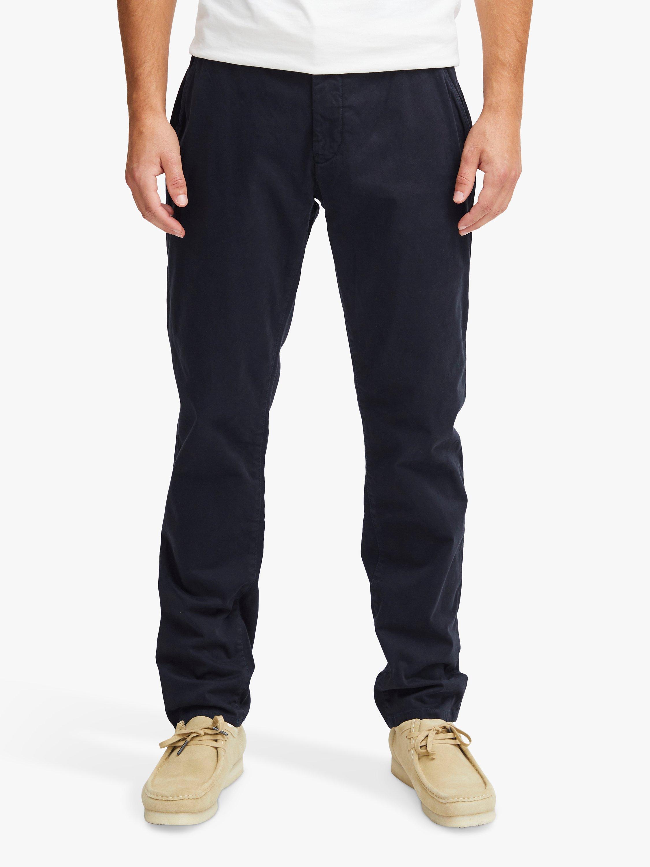 Product image 1 of 7, which shows Casual Friday Viggo Slim Fit Chino Trousers, Navy Blazer, 28R