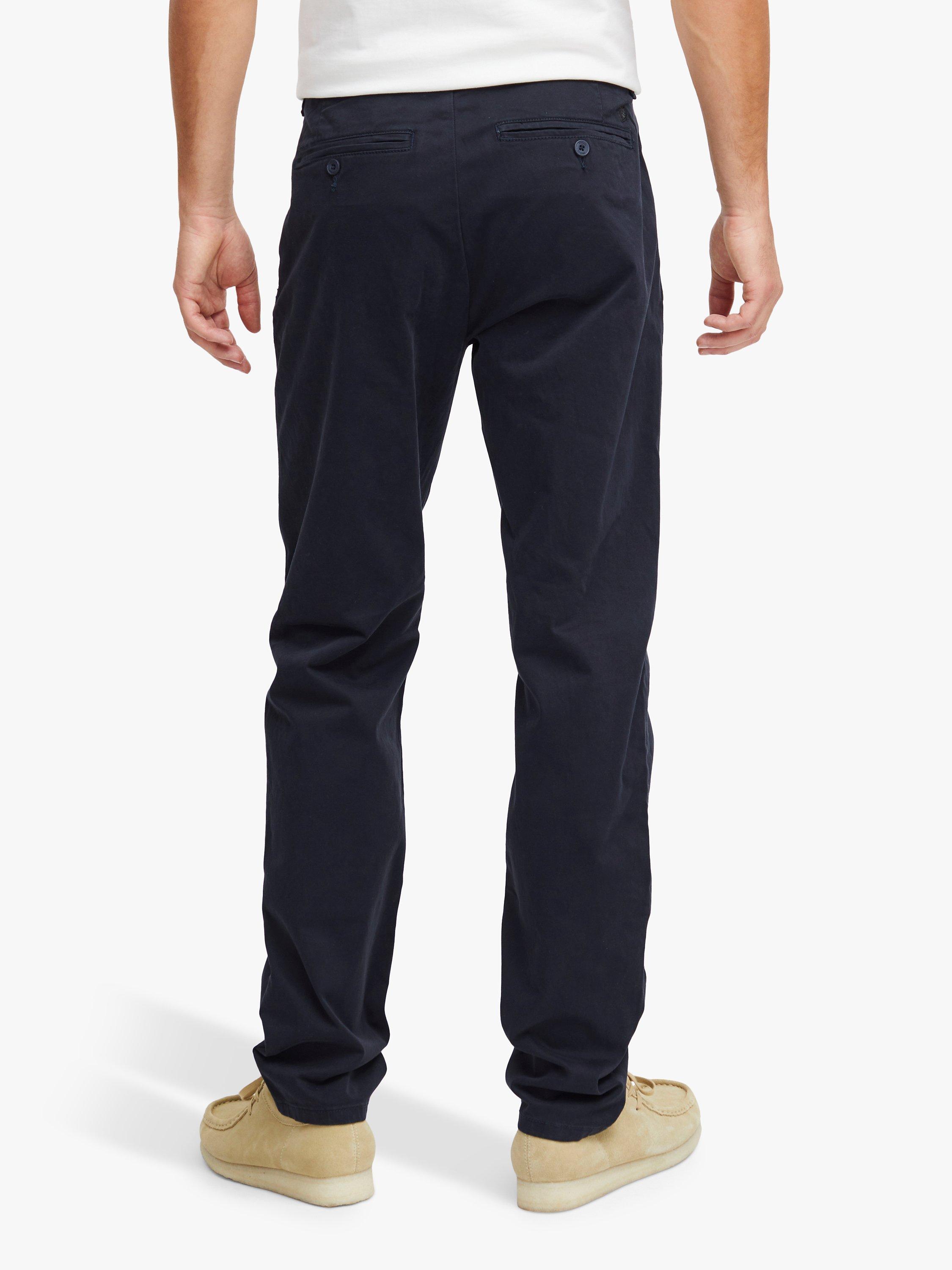 Product image 2 of 7, which shows Casual Friday Viggo Slim Fit Chino Trousers, Navy Blazer, 28R