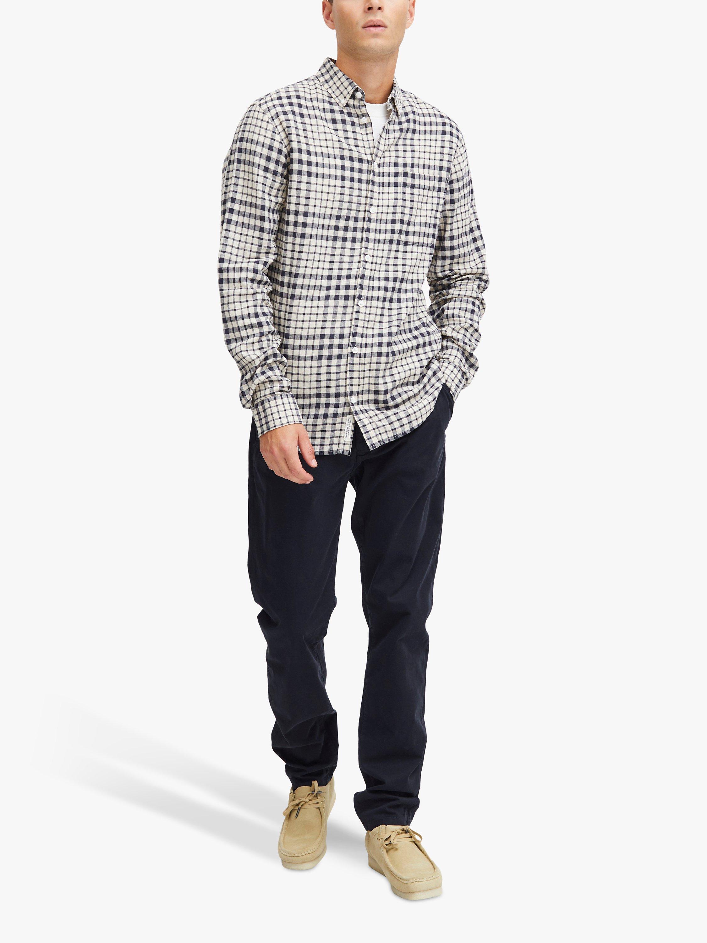 Product image 3 of 7, which shows Casual Friday Viggo Slim Fit Chino Trousers, Navy Blazer, 28R