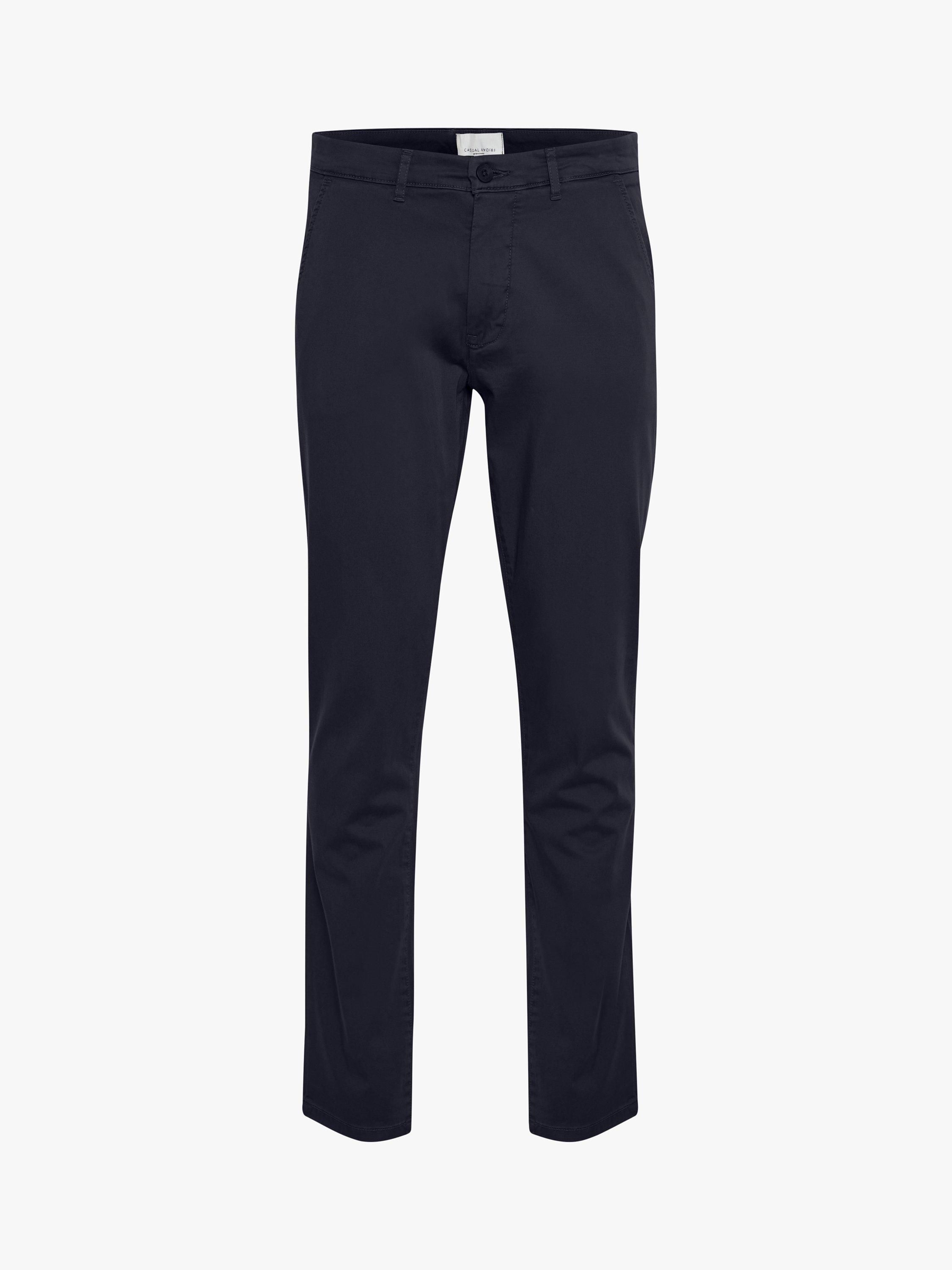 Product image 5 of 7, which shows Casual Friday Viggo Slim Fit Chino Trousers, Navy Blazer, 28R