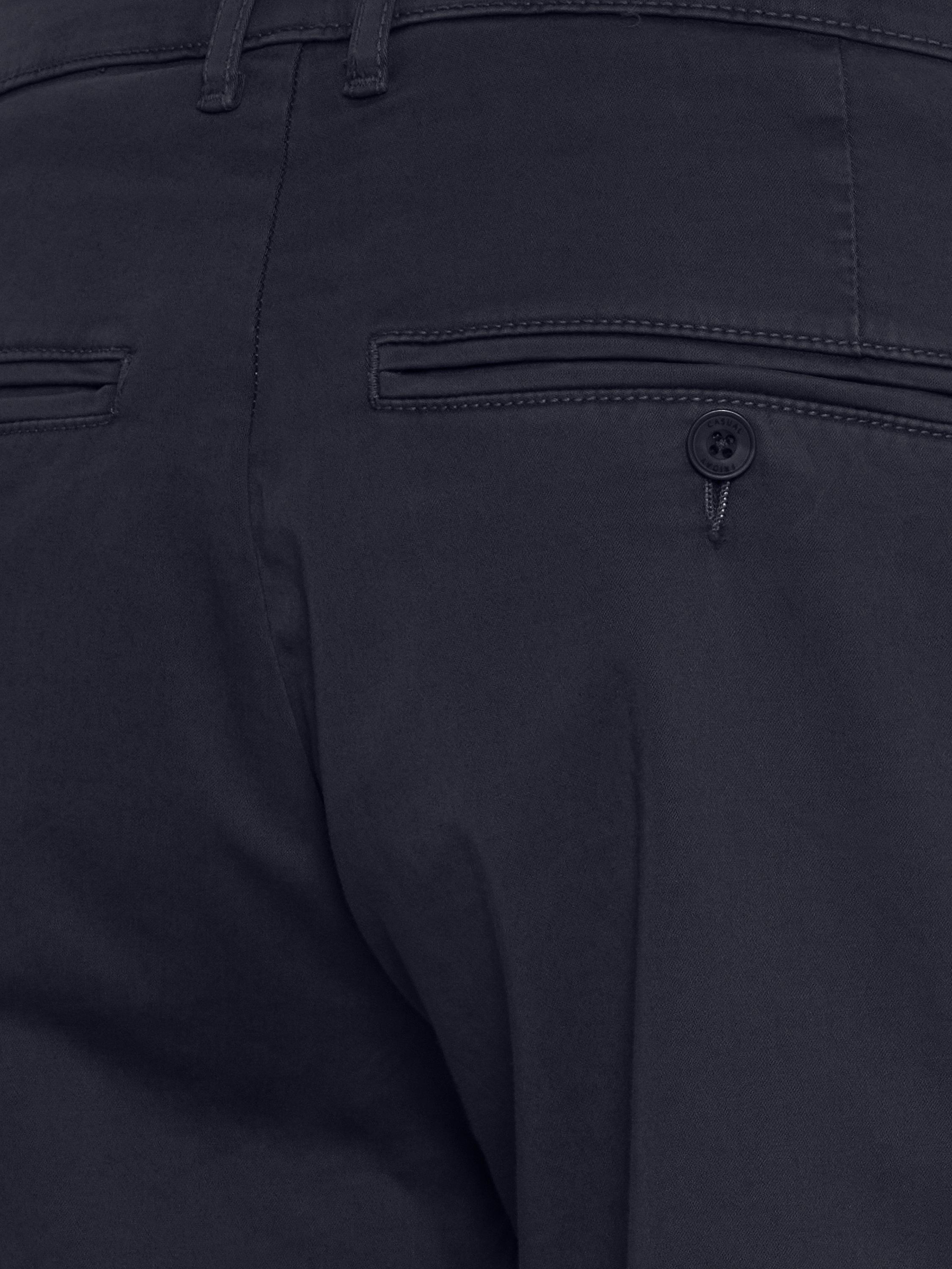 Product image 7 of 7, which shows Casual Friday Viggo Slim Fit Chino Trousers, Navy Blazer, 28R