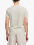 Casual Friday David Crew Neck Basic T-Shirt, White Asparagus