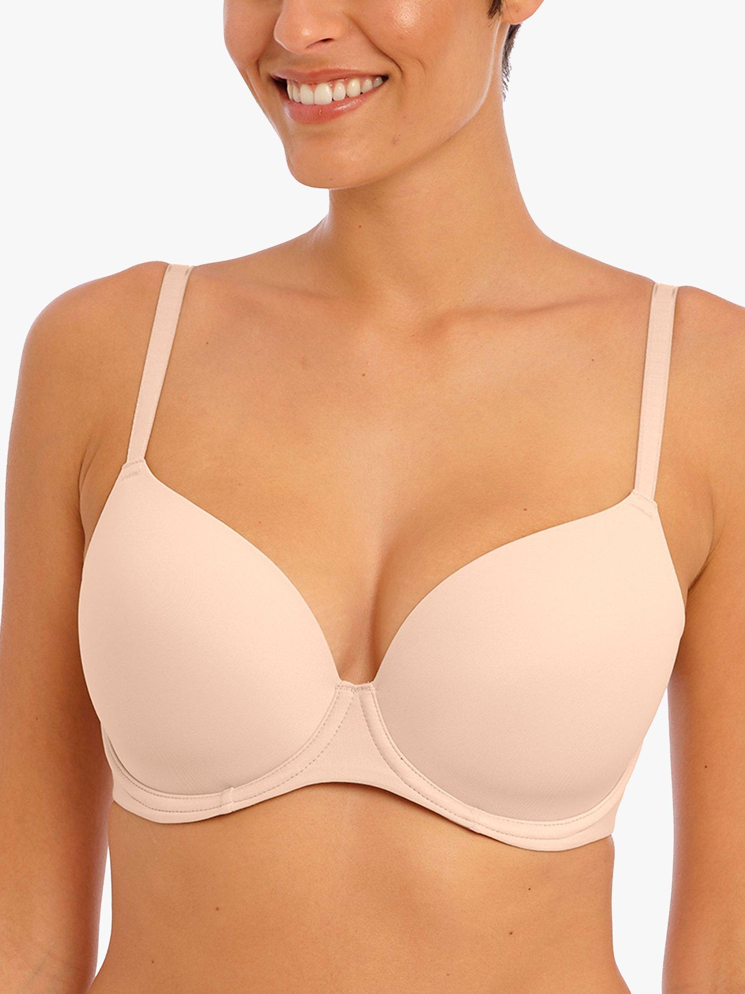 Product image 1 of 5, which shows Freya Undetected Moulded Bra, Beige, 30E