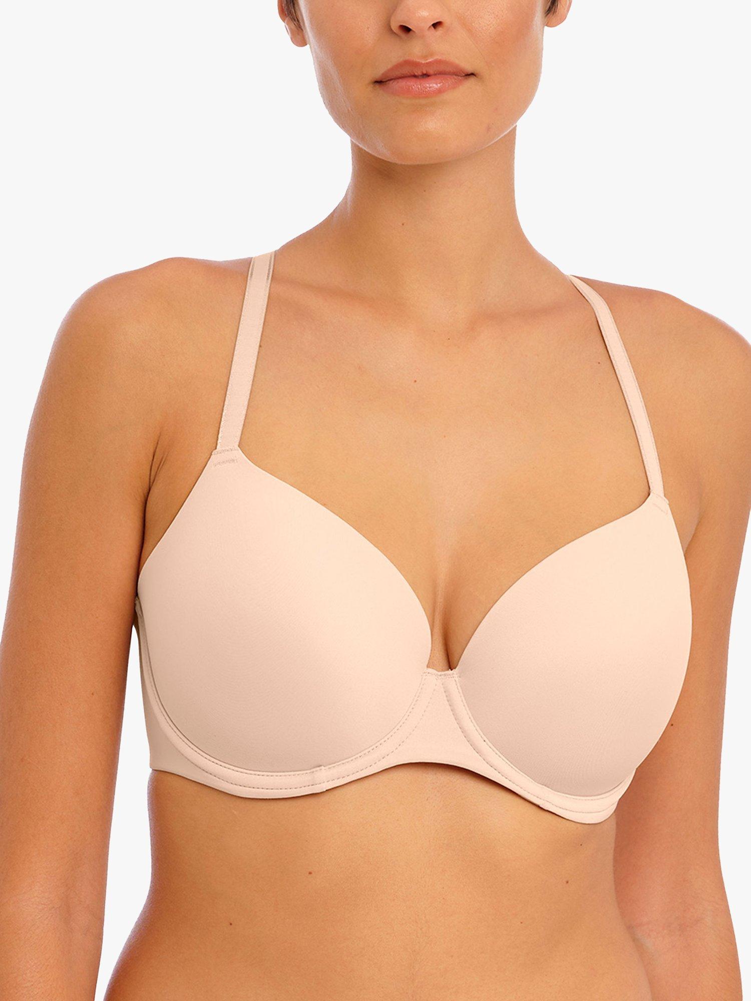 Product image 3 of 5, which shows Freya Undetected Moulded Bra, Beige, 30E