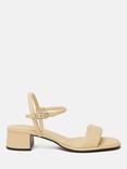 Jigsaw Adel Leather Block Heel Sandals