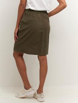 KAFFE Naya Cotton Skirt, Grape Leaf - view 2, Grape Leaf