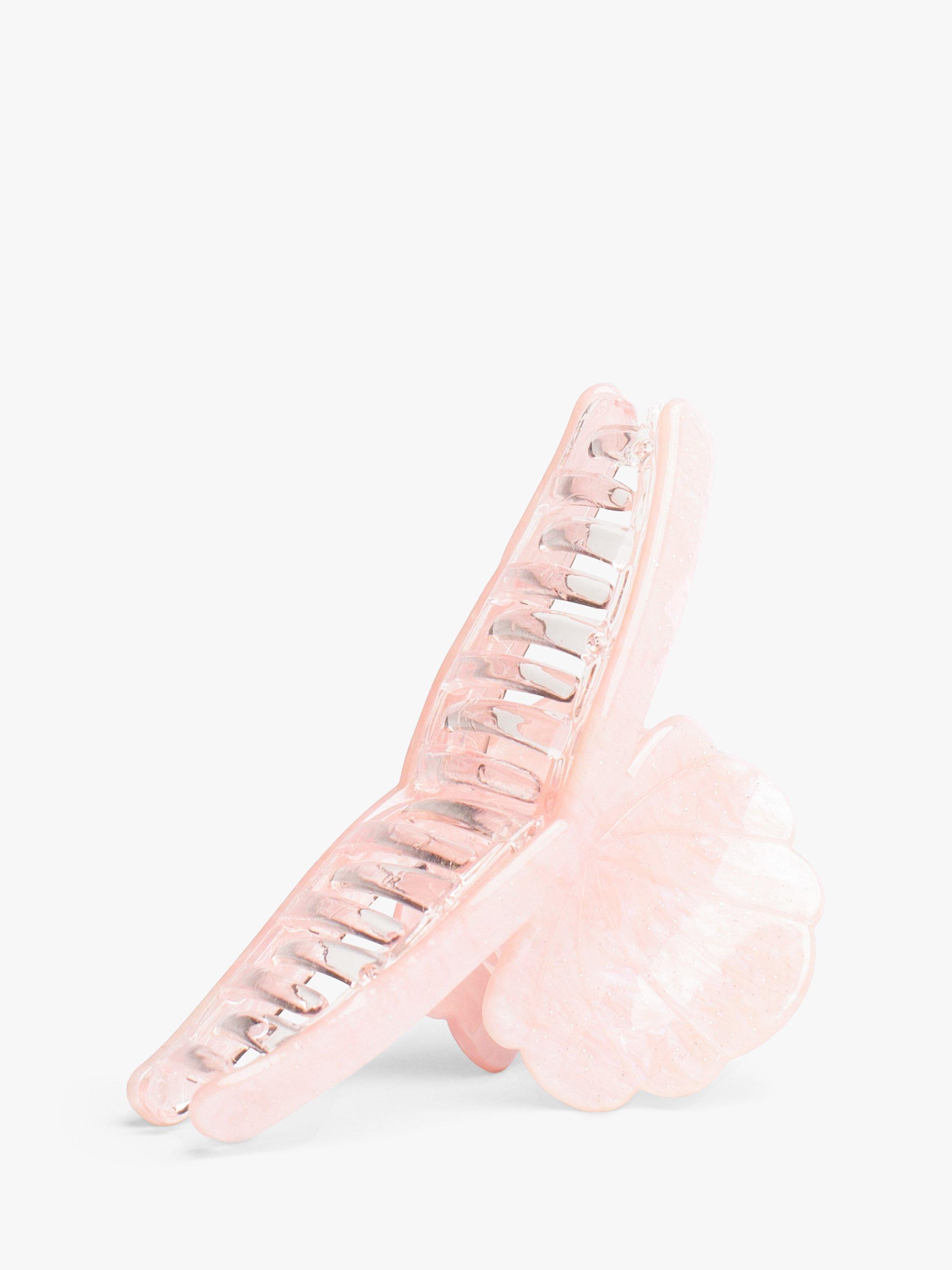Bloom & Bay Indra Shell Hair Claw, Pale Pink, One Size
